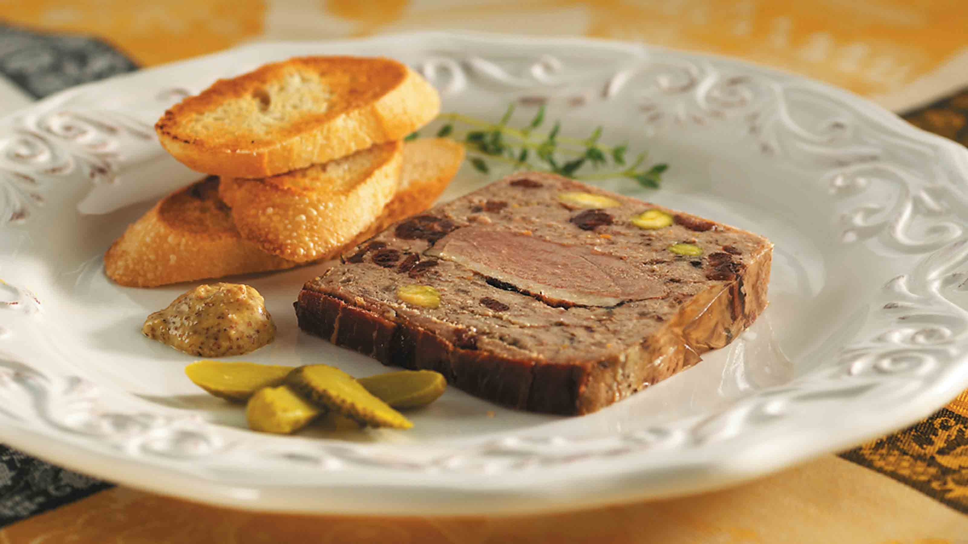 Duck Terrine With Pistachios | Plate